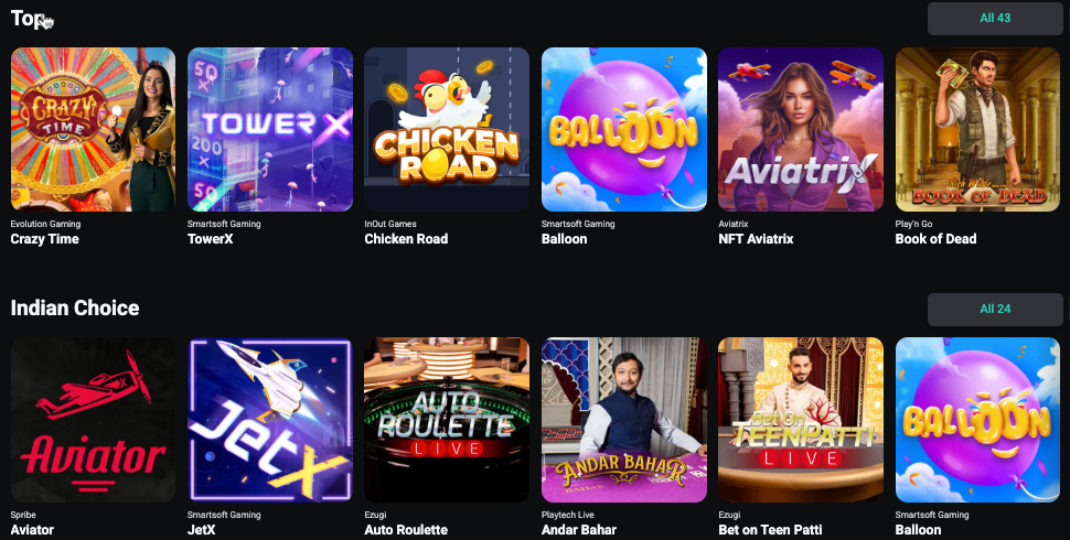 Live casino games